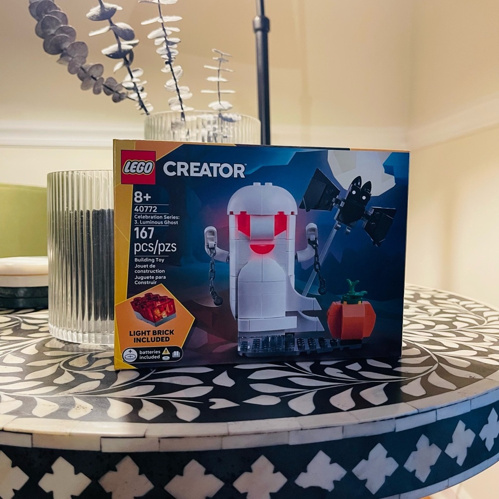 LEGO 40772 Halloween Celebration Series: 3. Luminous Ghost with Light Brick NEW!
